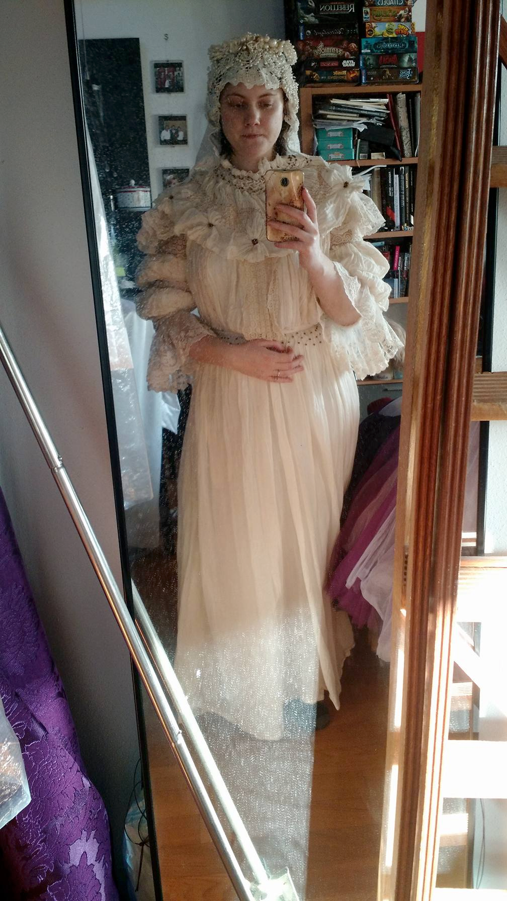 silly phone picture of the abominable bride