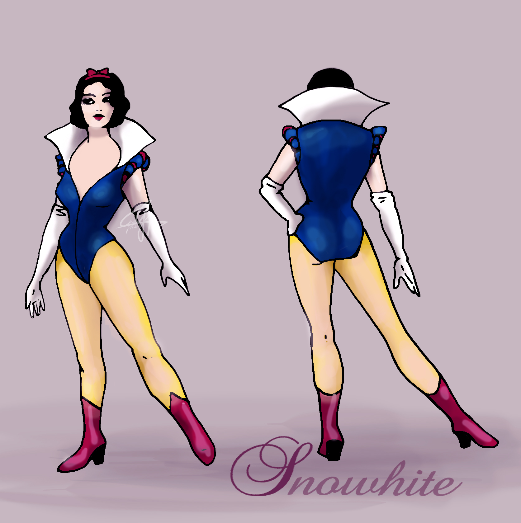 Disney superhero princesses - Grimilde Malatesta
