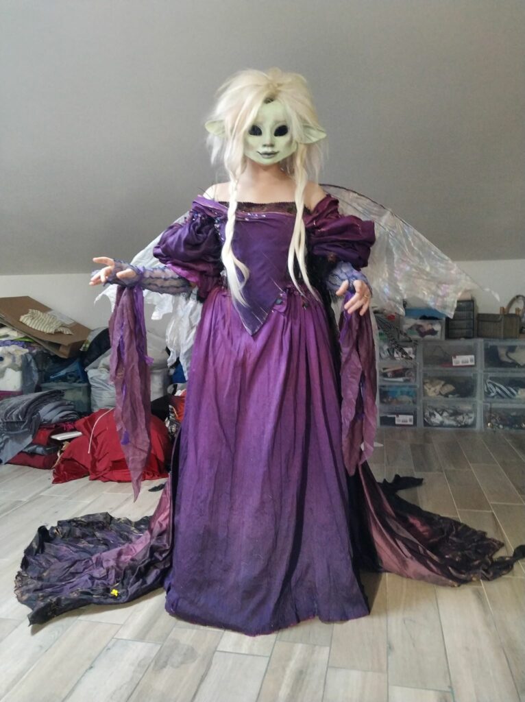 Making my Dark Crystal Deet original cosplay!