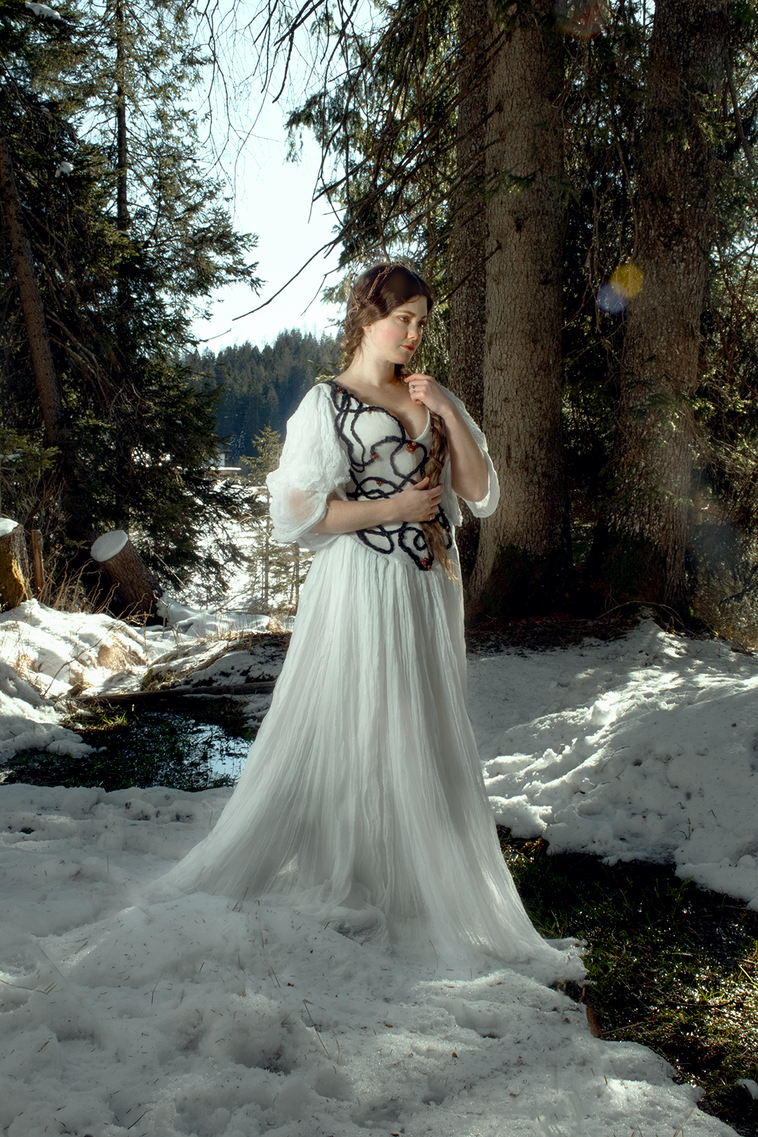 Snowberries dress