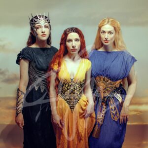 Elven Armour Vambraces and Crown- without engravings - Image 2