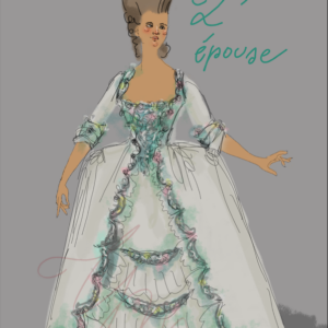 Robe à la française for Maureen - Image 2