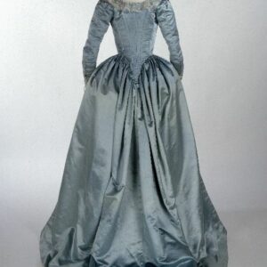 Poisonous plum- 18th century round gown - Image 7