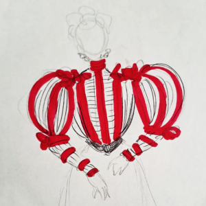 Sour cherries and whipped cream - Image 2
