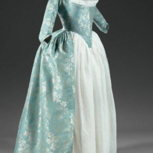 Poisonous plum- 18th century round gown - Image 10