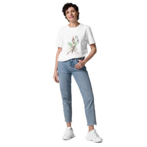 Fuck off fairy- white- Unisex organic cotton t-shirt