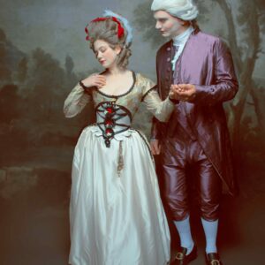 1770s Inspired Men’s Three-Piece Suit