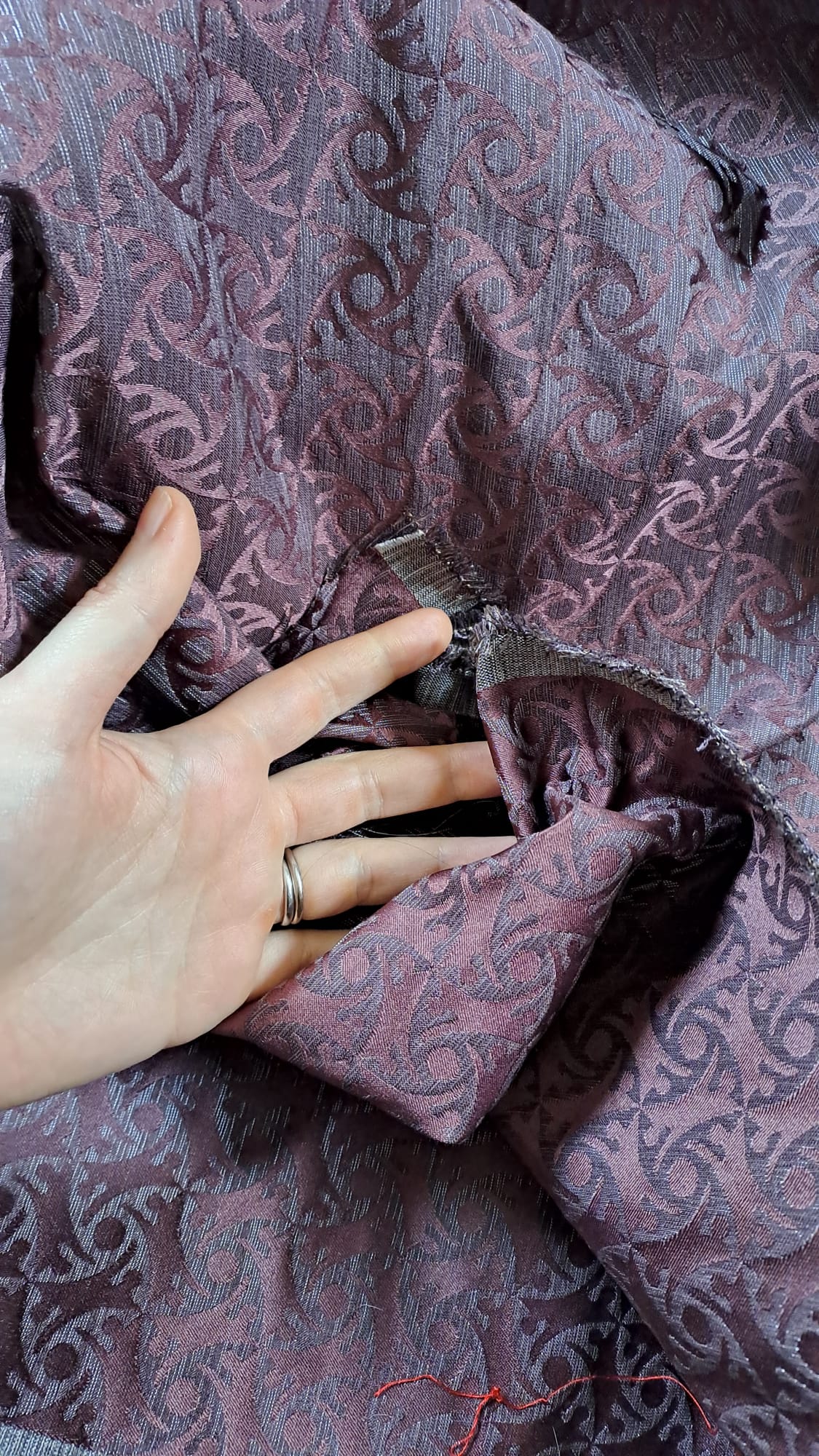 Pinwheel in ancient mauve - 1895-1897 robe à transformation - Image 5