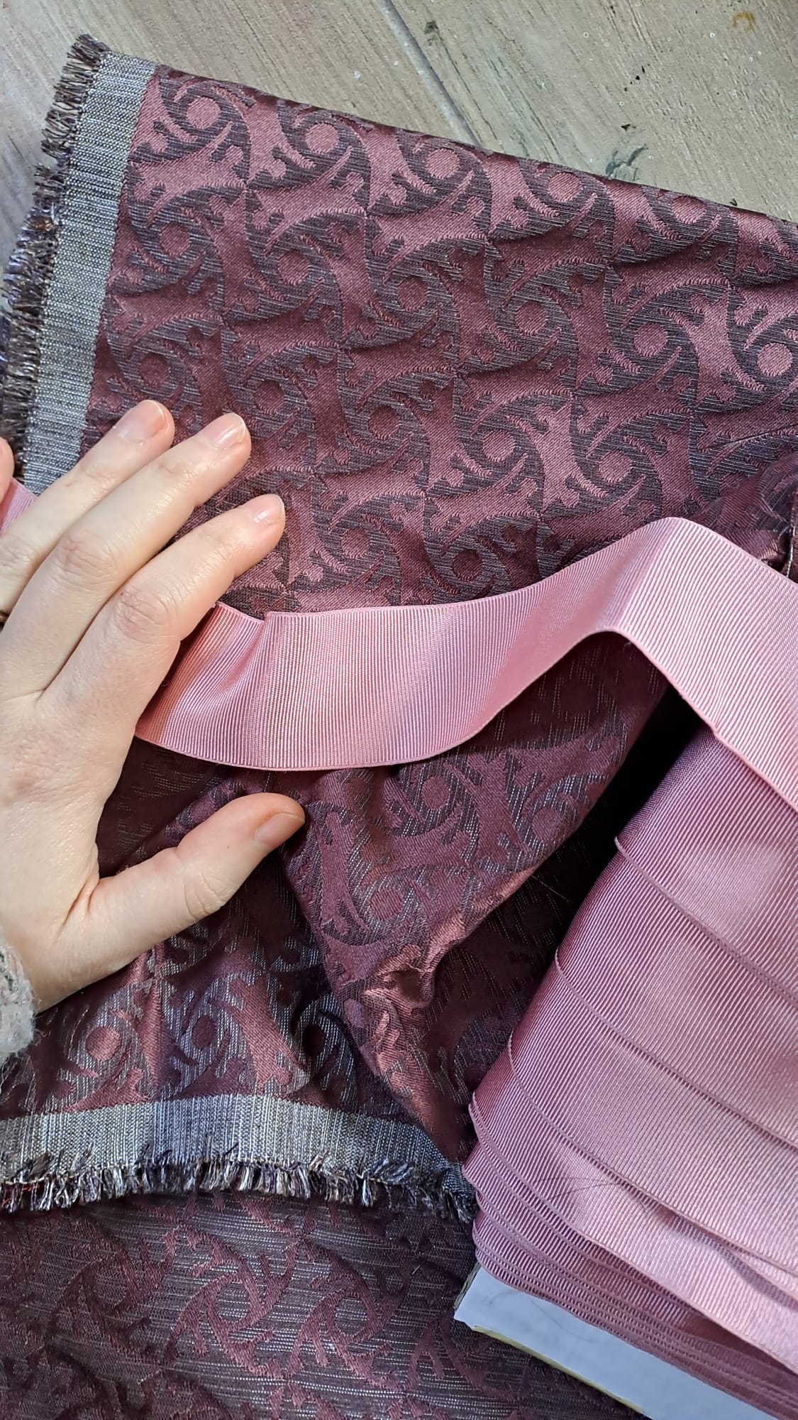 Pinwheel in ancient mauve - 1895-1897 robe à transformation - Image 4