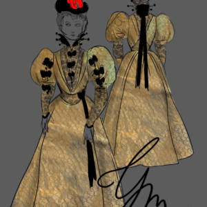 Golden Cloud 1895-1897 robe à transformation