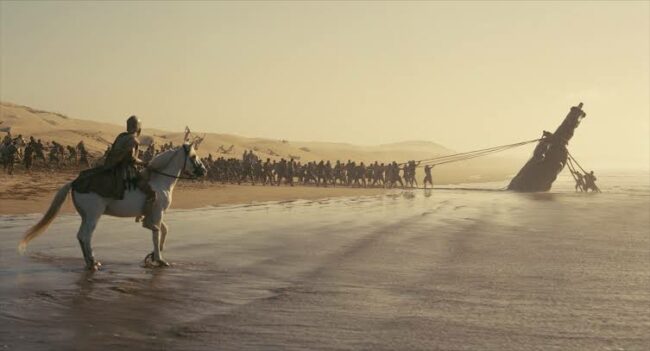 Christopher Nolan Odyssey costume design analysis