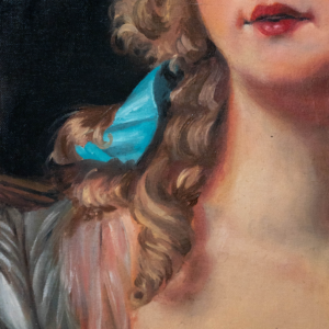 Study of a portrait by Vigée Lebrun