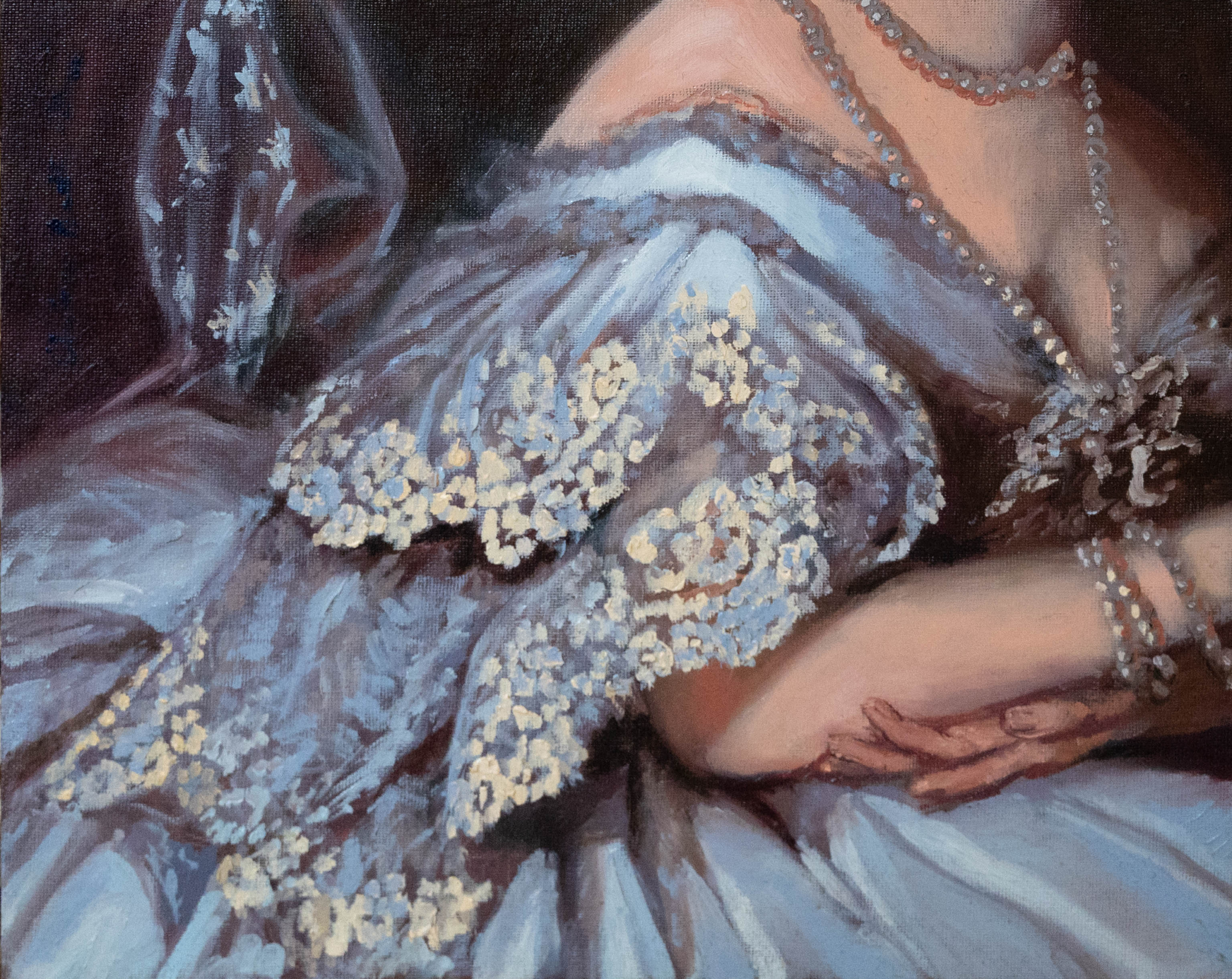 Study after Ivan Makarov,Portrait of Anastasia Ushakova