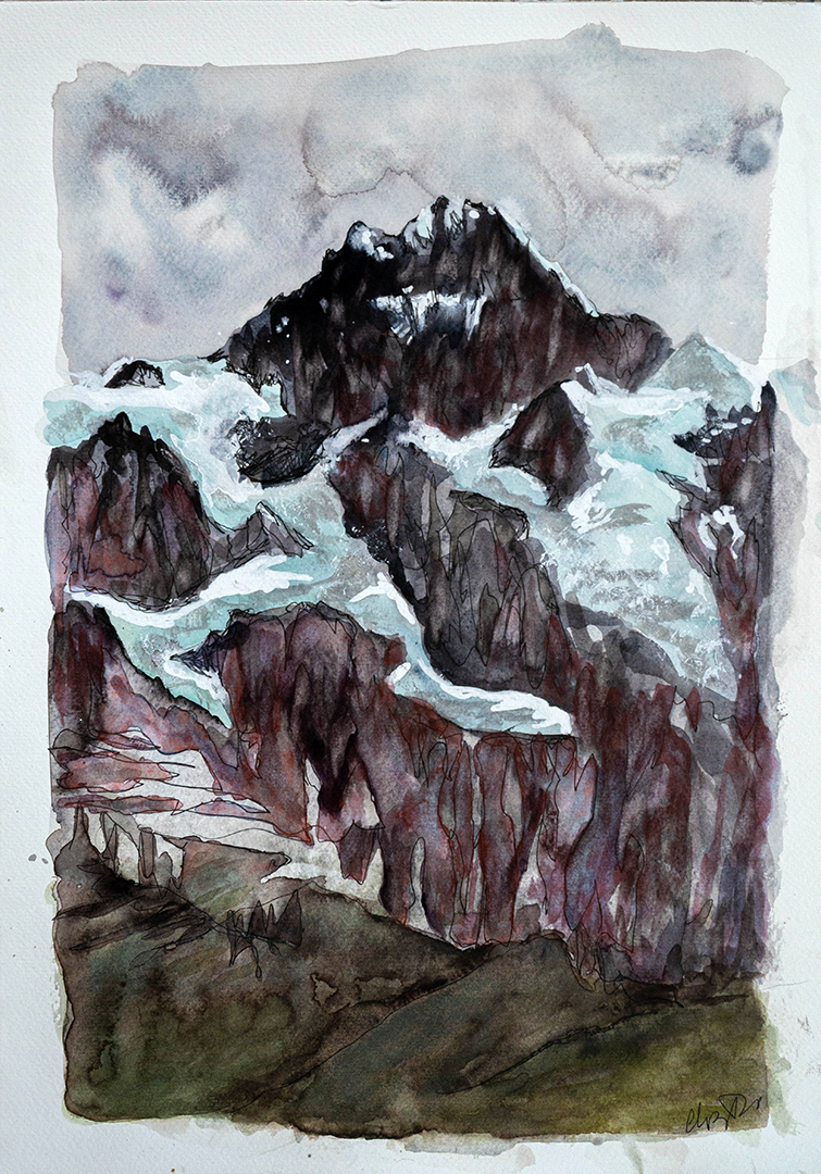 Clouds over the Jungfrau
