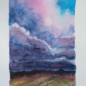 After the storm over the Paduan hills